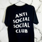 ANTI SOCIAL Spandex Negro