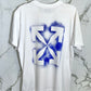 Off White Spandex Blanco