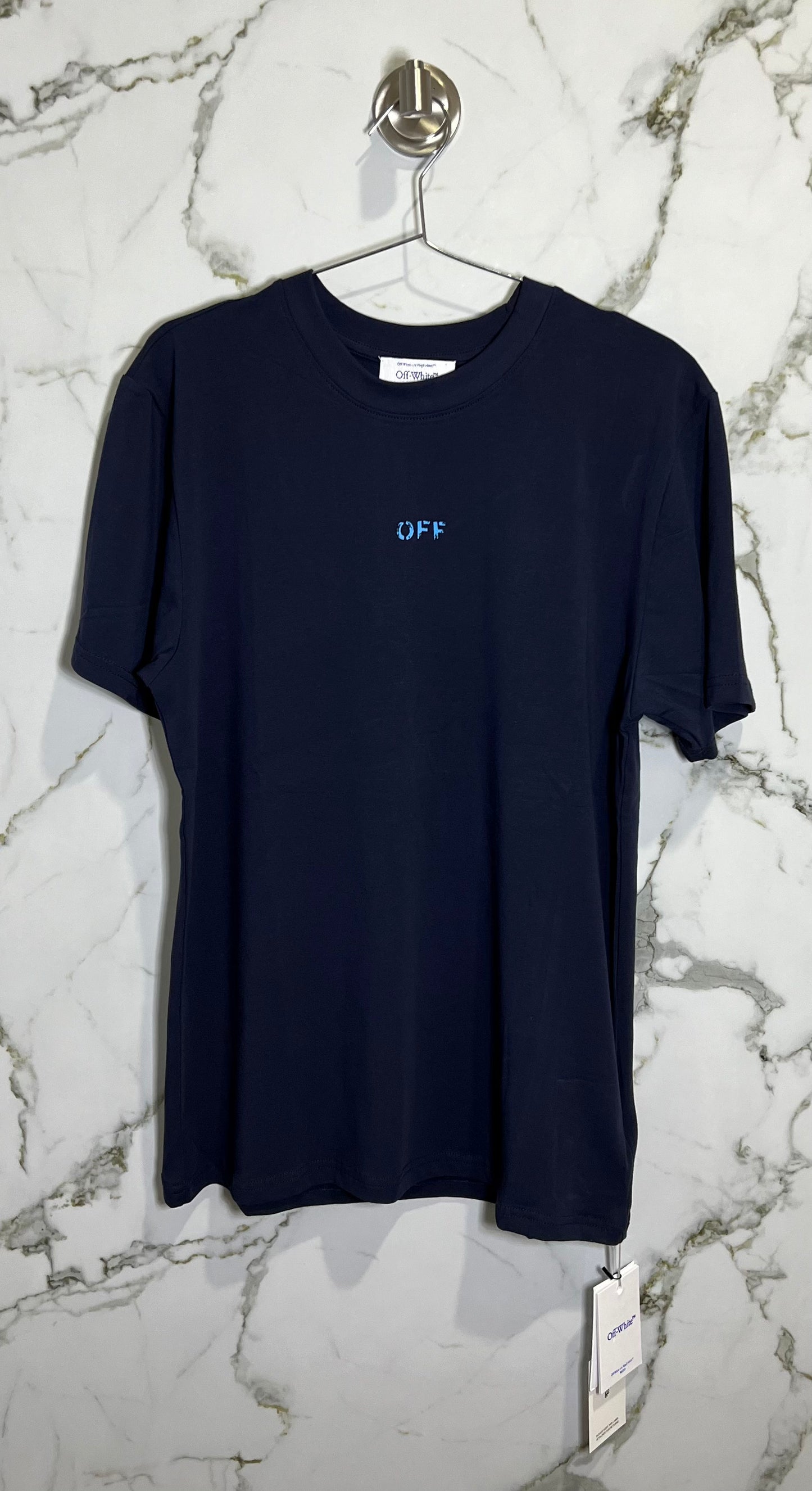 Off white Spandex Azul