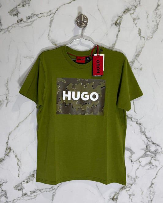 HUGO Spandex Verde