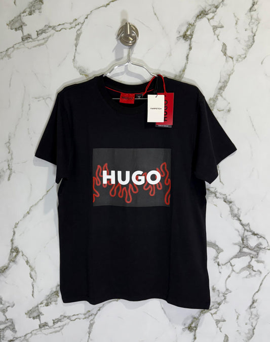 HUGO Spandex Negro