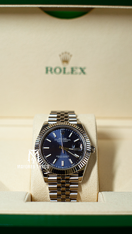 Rolex Datejust Blue Dial